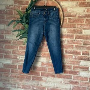 1822 mid-rise skinny jeans